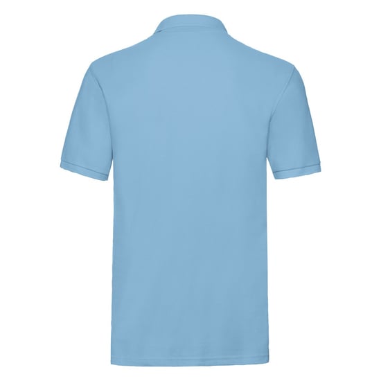 Fruit of the Loom Mens Premium Pique Polo Shirt (Sky Blue) - Image 2