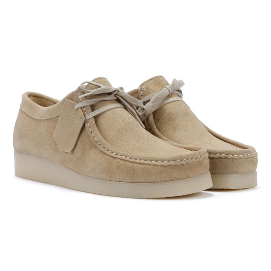 TOWER London Apache Sand Suede Shoes - Image 1