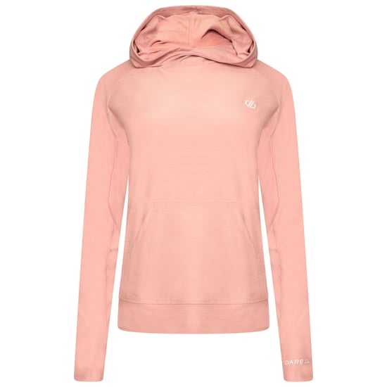 Dare 2B Womens/Ladies Sprint City Lightweight Hoodie (Powder Pink) - Image 1