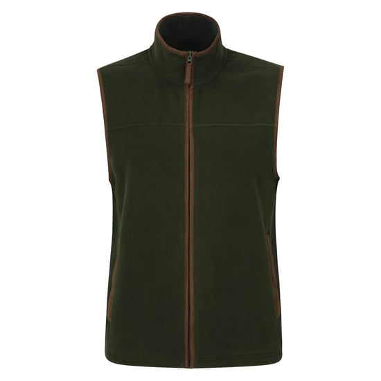 Mountain Warehouse Mens Rove Fleece Gilet (Green) - Image 1