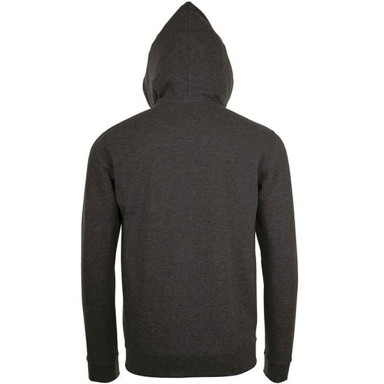 SOLS Unisex Adult Stone Hoodie (Charcoal Melange) - Image 2
