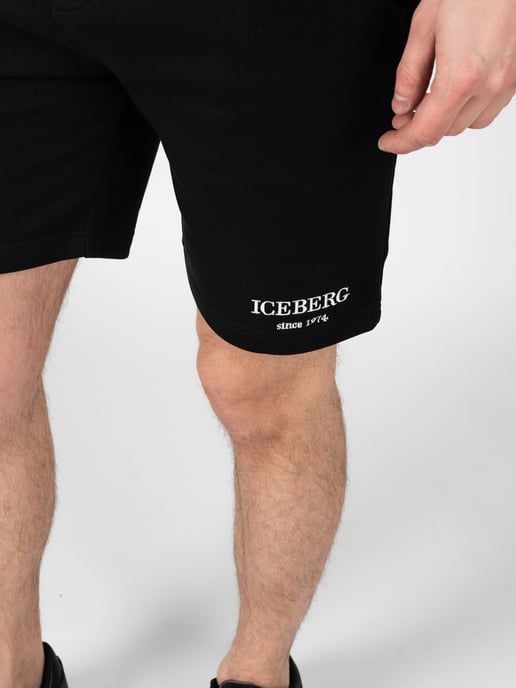 Iceberg Bermudas del hombre negro - Image 5