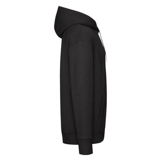 Fruit of the Loom Mens Premium Hoodie (Black) - Image 3