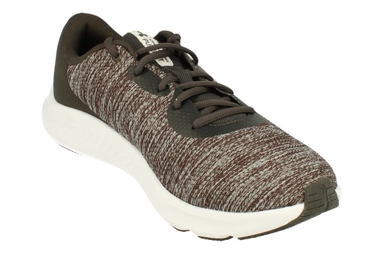 Under Armour Charged Pursuit 3 Twist Mens Grey Trainers - Image 4