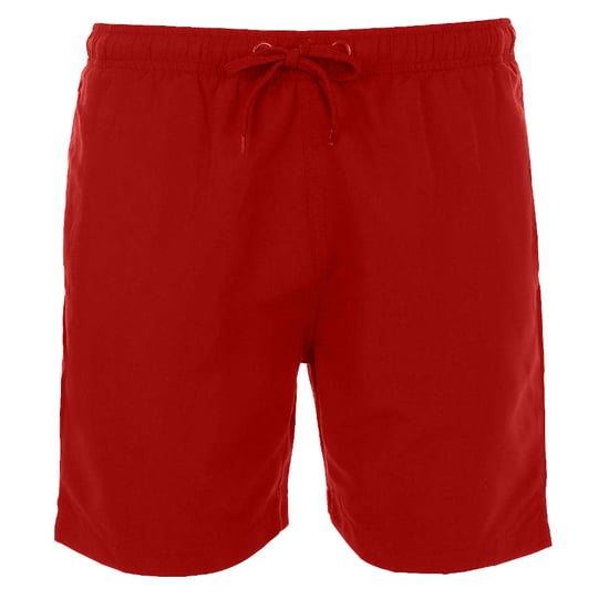 SOLS Mens Sandy Swim Shorts (Red) - Image 1