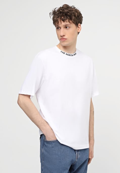 Camiseta The North Face Zumu S/S para hombre en blanco - Image 1