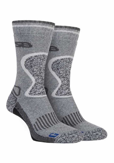 Storm Bloc - 2 Pares de Calcetines Térmicos Acolchados de Lana para Senderismo de Invierno para Hombre - Image 1