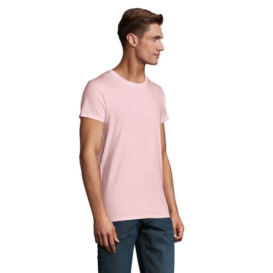SOLS Mens Crusader Organic T-Shirt (Pale Pink) - Image 5