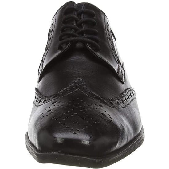 Hush Puppies Boys Elliot Leather Brogues (Black) - Image 6