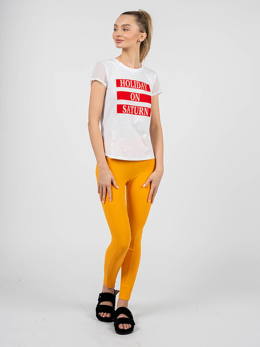Patrizia Pepe Legginsy Mujer Naranja - Image 5
