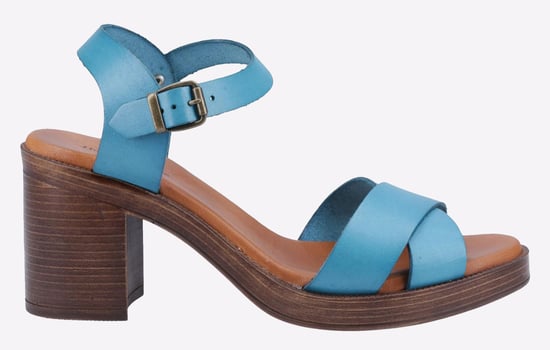 Hush Puppies Georgia Sandal LEATHER Womens - Image 1