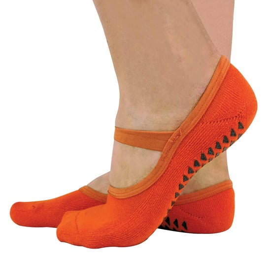 2 Pares Señoras Antideslizante Agarre Invisible Pilates Yoga Calcetines con Correas - Image 1