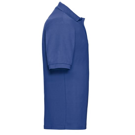 Russell Mens Polycotton Pique Polo Shirt (Bright Royal Blue) - Image 3