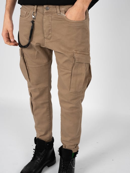 Pantalón Xagon Cargo Hombre Beige - Image 5