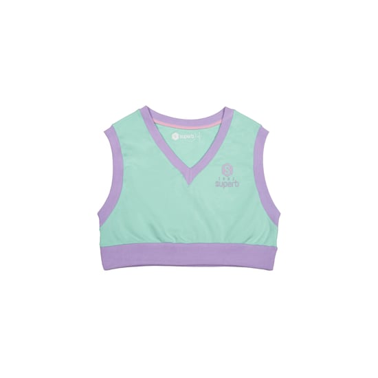 Be Happy RSC-S2101 Women's V-neck Sleeveless Top