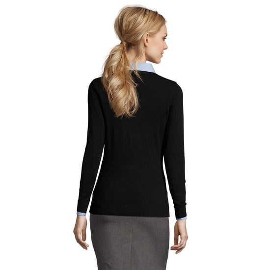 SOLS Womens/Ladies Glory Jumper (Black) - Image 2