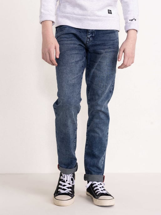 Petrol Industries - Seaham Slim Fit Jeans Boys -  Blue