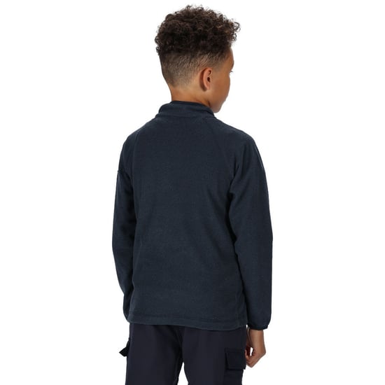 Regatta Boys & Girls Loco Zip Neck Stretch Fit Micro Fleece Jacket Top - Image 2