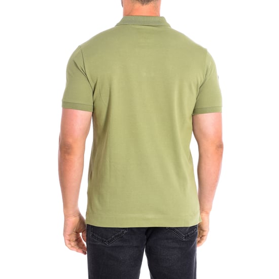 JARECBFD Short Sleeve Polo with contrasting lapel collar 61431 man