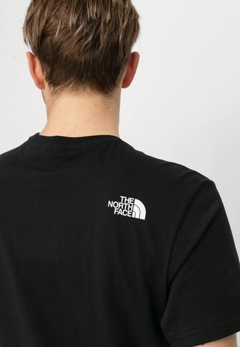 The North Face Hombre SS Simple Dome Camiseta Negra - Image 3