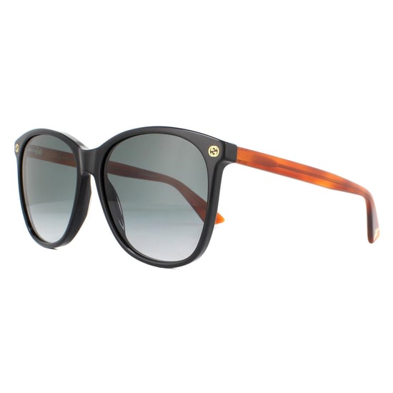 Gafas de sol Gucci GG0024S 003 Negro Marrón Grises Gradiente - Image 2