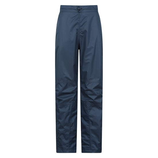 Mountain Warehouse Womens/Ladies Spray Waterproof Over Trousers (Navy) - Image 1