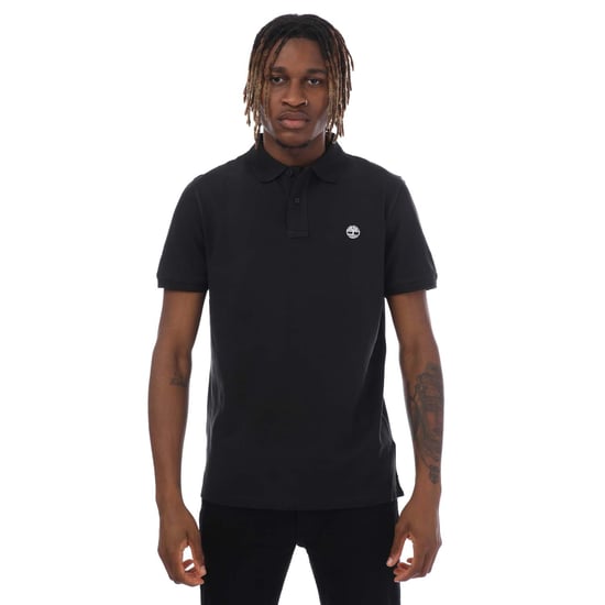 Camisa Polo Pique Millers River para Hombre de Timberland en Negro - Image 1