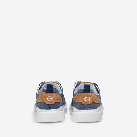 Cole Haan GrandPro Rally Canvas 100% Cotton Women's Chambray/Suede/Optic White Trainers - Image 2