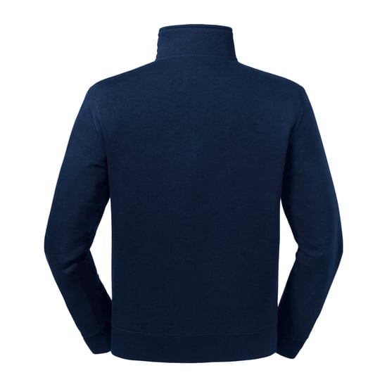 Russell Mens Authentic Quarter Zip Sweatshirt (French Navy) - Image 2