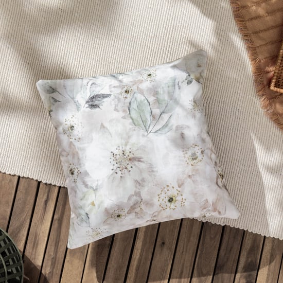 Evans Lichfield Canina Floral Outdoor Polyester Filled Cushion
