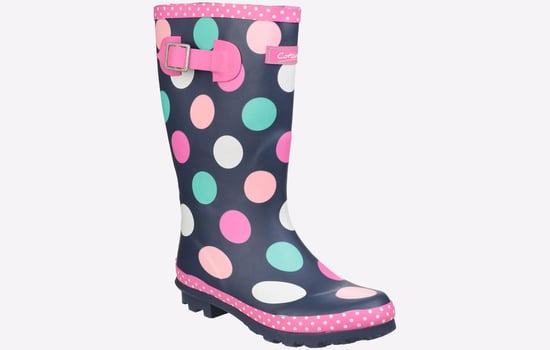 Cotswold Dotty WATERPROOF Wellington Junior Girls - Image 2