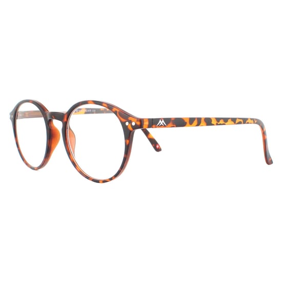 Montana Round Matte Brown Turtle Unisex Women Glasses Frames