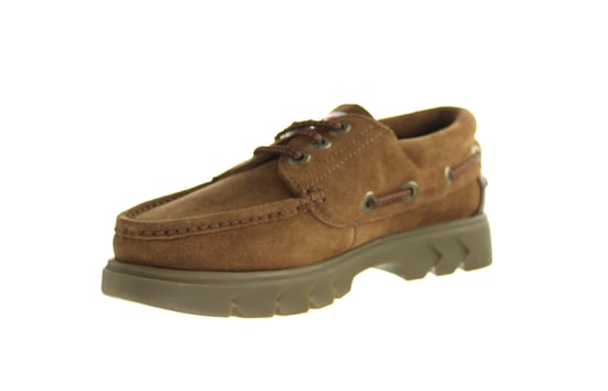 Kickers Lennon Boat Mens Brown Shoes