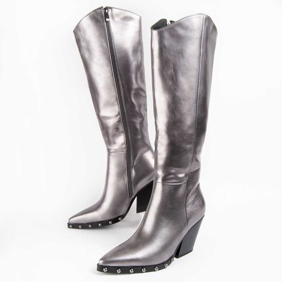 Montevita Bota De Tacon Tejan4 Gris - Image 6