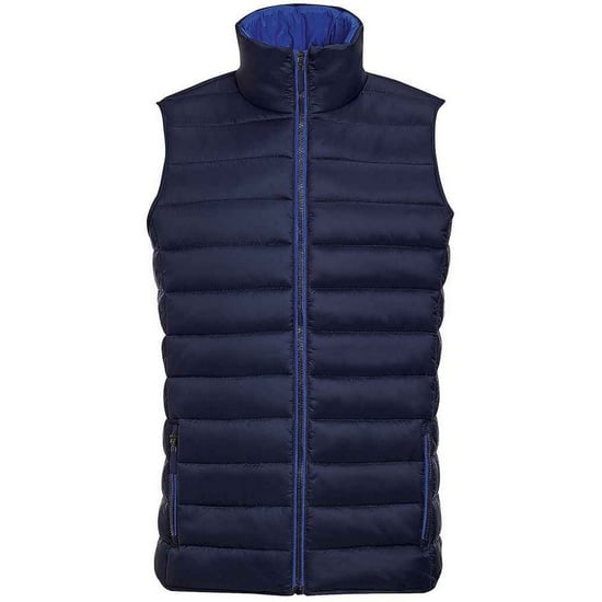 SOLS Mens Wave Lightweight Body Warmer (Navy) - Image 1