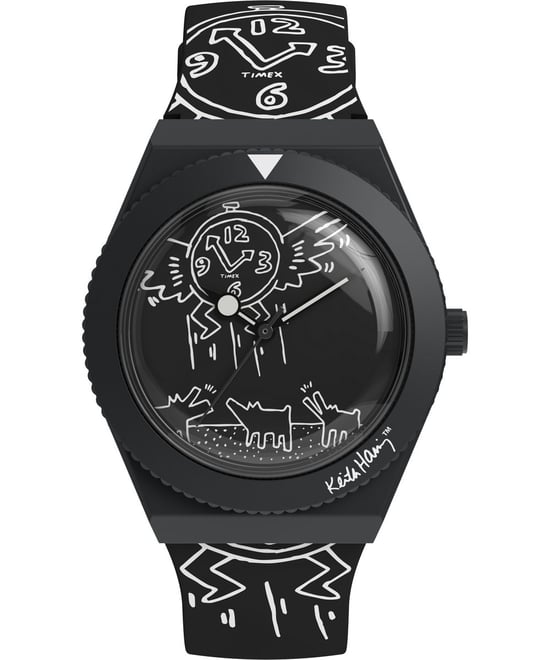Timex Keith Haring X Q Men's Black Watch TW2W25600 - Image 1