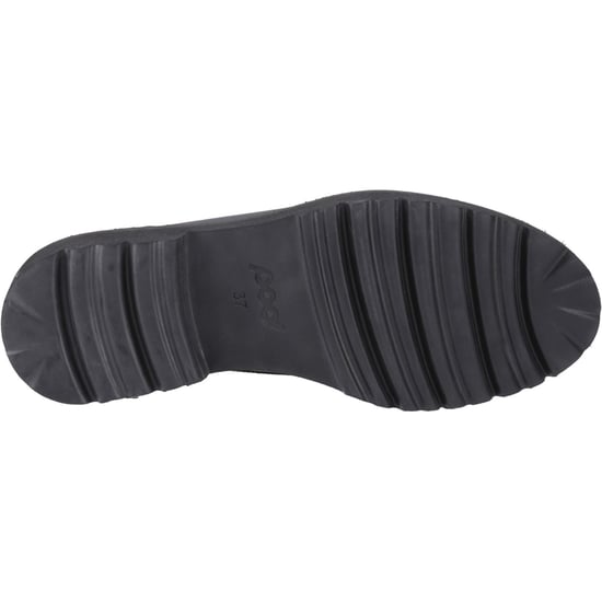 Pod Kenny Leather Women's Black Loafers - Image 3