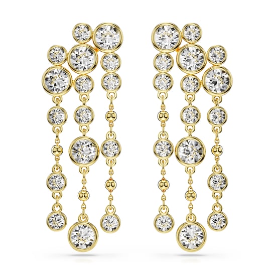 Swarovski 'Imber' Women's Gold Plated Metal Drop Earrings - Gold 5680093 - Image 1