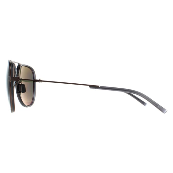 Porsche Design Aviator Mens Brown Brown Polarized  P8691