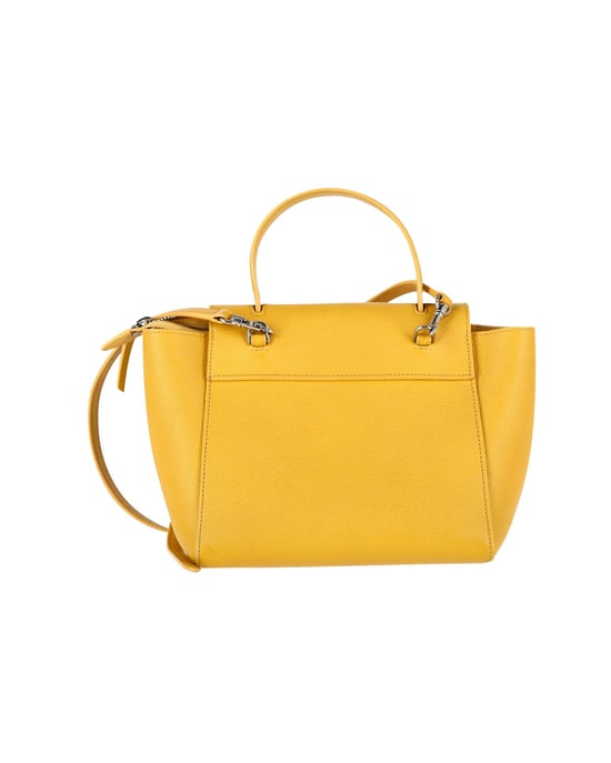Celine Mini Belt Bag in Yellow Calfskin Leather - Image 2