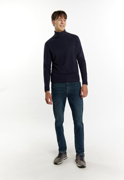 Mo Turtleneck pullover Men marine - Image 2