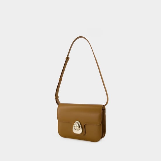 Astra Bandolera pequeña - A.P.C - Piel - Marrón - Image 6