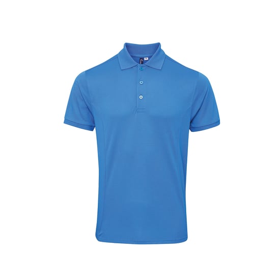 Premier Mens Coolchecker Plus Pique Polo With CoolPlus (Sapphire) - Image 1