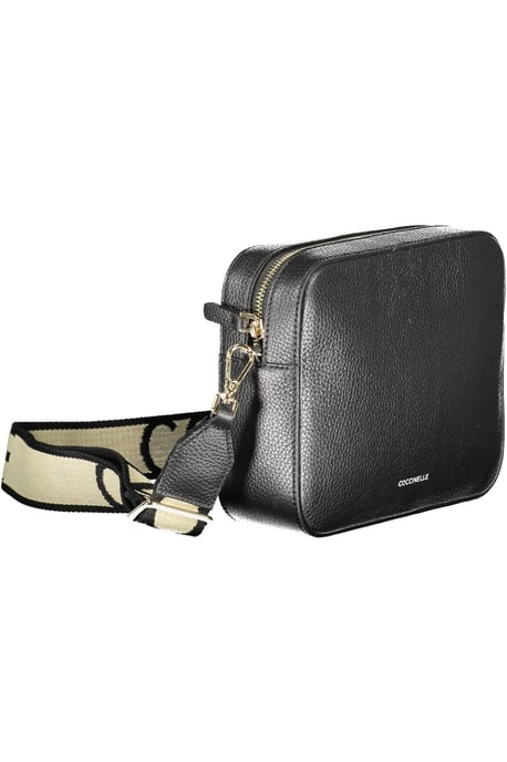 Bolso de piel negro para mujer Coccinelle - Image 3