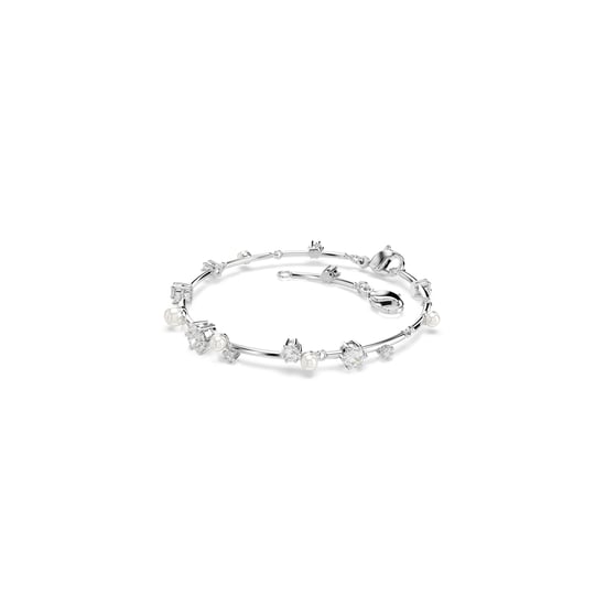 Swarovski 'Constella Bars' Women's Base Metal Bracelet - Silver 5707511 - Image 2