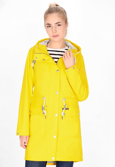 Schmuddelwedda raincoat women yellow - Image 3