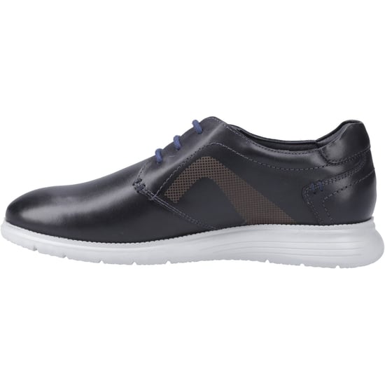 Pod Aston Leather Men's Navy Lace-Up Shoes - Image 4