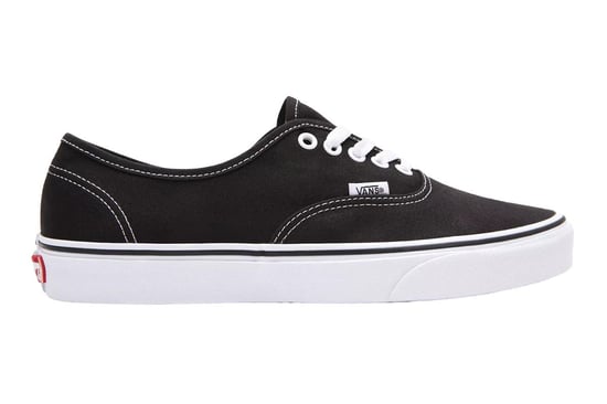 Zapatillas de lona Vans Authentic para hombres y mujeres - (Negro / Blanco) - Image 1