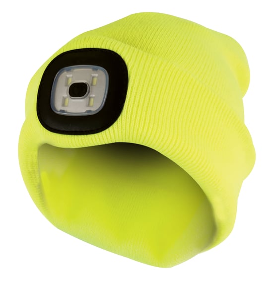 Adultos / Mens Invierno Gorro de punto con LED que brilla la antorcha de luz - Image 1