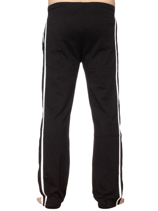 Enzo | Conjunto de camiseta y pantalón para hombre - Blanco/Negro - Image 4